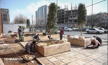 مراحل پایانی ساخت 10 بازار تره‌بار در تهران 32