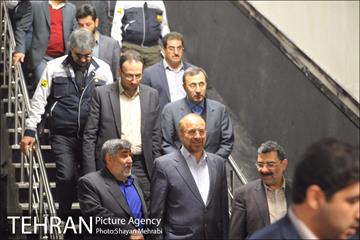 تست گرم خط هفت مترو با حضور شهردار تهران 18