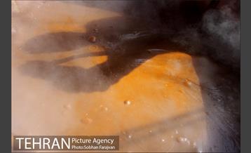 آیین سنتی " سمنوپزان" در میدان امام حسین (ع) 3