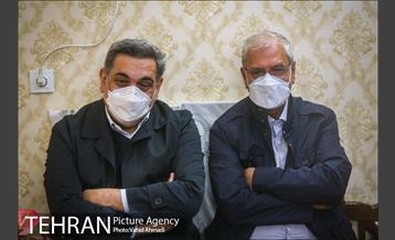 دیدار شهردار تهران با مادر شهیدان خالقی پور 15