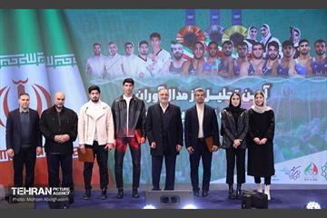 تجلیل از مدال‌آوران المپیک پاریس در شهردار تهران 5