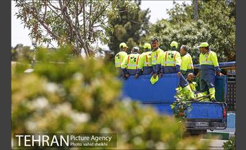 خدمات شهرداری تهران به مناسبت رحلت امام خمینی در مرقد امام خمینی (ره) 22