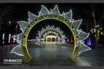 تهران غرق در نور 33