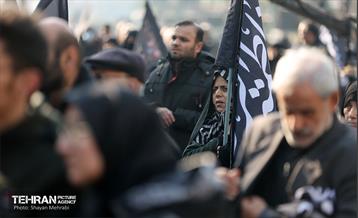 عزاداری شهادت حضرت فاطمه(س) در میدان هفت تیر 21