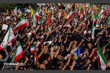 تشییع شهدای اقتدار ملی در تهران 34