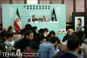 نشست خبری سی و پنجمین جشنواره فیلم فجر‎ 11