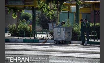 اقدامات شهرداری منطقه ۲۰ در نماز عید فطر حرم حضرت عبدالعظیم حسنی(ع) 9