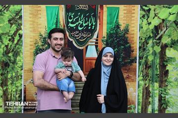خدمت‌رسانی موکب زینبیه(س) منطقه ۸ در مصلای تهران 13