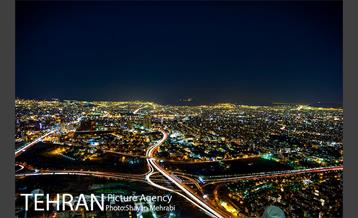 ترافیک شامگاهی خیابان های تهران 30