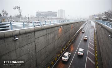 عملیات برف‌روبی در پایتخت 21