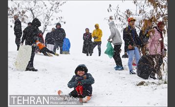 تفریحات برفی در پارک پردیسان تهران 28