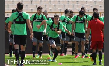 تمرین تیم ملی فوتبال 4