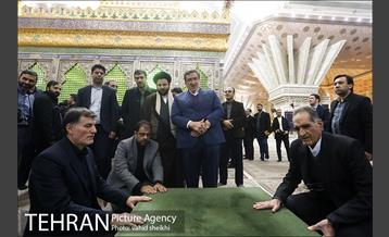 تجدید میثاق کارکنان گزینش با آرمان های امام و دیدار با یادگار ایشان 11