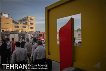 بازدید مدیرکل دفتر شهردار تهران از مرکز آموزش های آتش نشانی 5