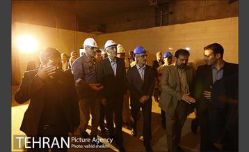 بازدید شهردار تهران از خط ۷ مترو  6