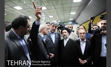 آیین افتتاح و بهره برداری از ایستگاه مترو امام حسین (ع) 7