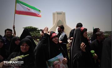 تشییع شهدای اقتدار ملی در تهران - 4 10