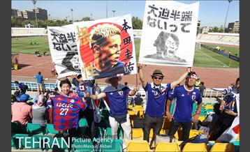 دیدار دو تیم عراق و ژاپن