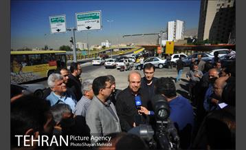 افتتاح ایستگاه شهید محلاتی از خط ٣ مترو 5