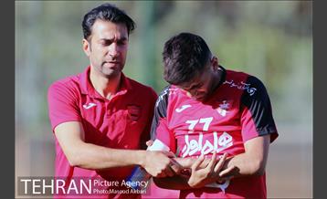 تمرین تیم فوتبال پرسپولیس