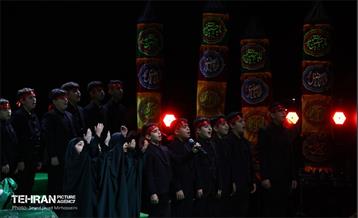 سوگواره آئینی هنری «تکیه ملت» در ورزشگاه شهید شیرودی 10