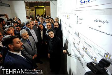 آیین بهره برداری از بخش شرقی خط 7 مترو تهران 10