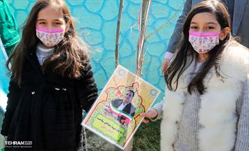 گرامیداشت سرو قامتان شهید سلامت در منطقه ۸