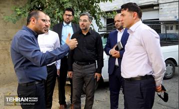 حضور مدیرعامل سازمان نوسازی شهرداری تهران در منطقه۱۷