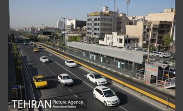 وضعیت ترافیکی خیابان های تهران پس از تعطیلات نوروز 1400