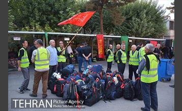 اعزام کاروان ۱۴۰۰ نفری خادم الحسین (ع) شهرداری تهران 13