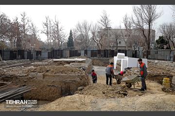 احداث مجموعه فرهنگی مقبره الشهدای بهاران