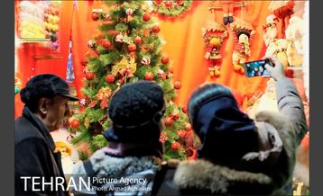 بازار کریسمس در خیابان میرزای شیرازی 5