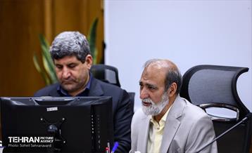 نشست صمیمانه شهردار تهران با معاون اول رئیس‌جمهور