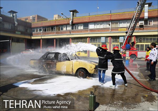 مانورگروه های داوطلب اتش نشان 3