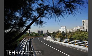 افتتاح پل غیر همسطح بزرگراه شهید چمران (پل شهید نوروزی) با حضور شهردار تهران 4