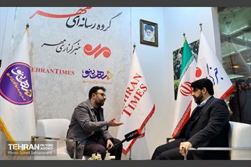 حضور سخنگوی شهرداری تهران در نمایشگاه رسانه‌های ایران 29