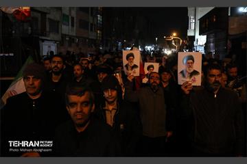 عزاداری هفتمین روز شهادت رهبر انقلاب در میدان بریانک 18