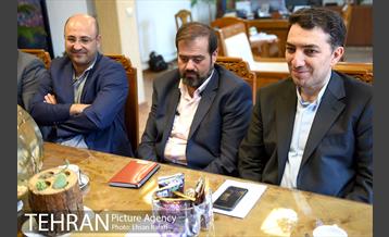 مراسم تکریم و معارفه رییس مرکز ارتباطات شهرداری تهران 5