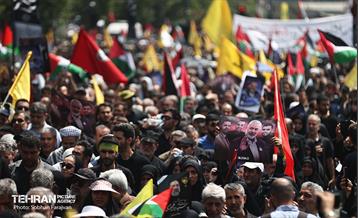 تشییع پیکر شهید اسماعیل هنیه 13