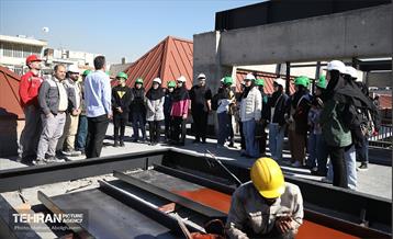 بازدید دانشجویان از پروژه خانه شهر 27