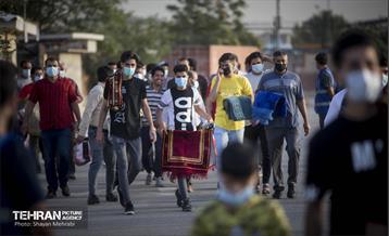 اقامه نماز عید فطر افغانستانی های اهل تسنن مقیم تهران 8