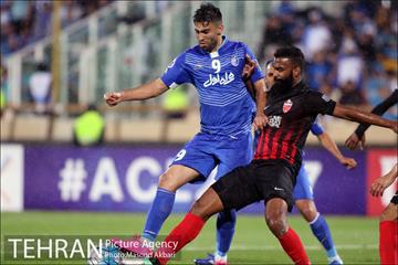 دیدار تیم های فوتبال استقلال ایران و الاهلی امارات