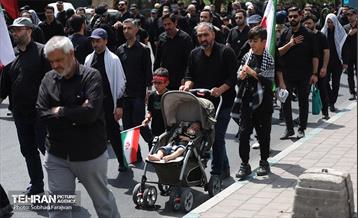 دسته عزاداری دانشگاه امام صادق(ع) در ظهر عاشورا 49