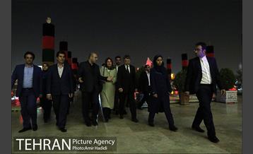 بازدید رییس مجلس ملی مجارستان ار برج میلاد تهران 5