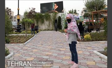 بازپیرایی بوستان قمربنی هاشم(ع)در شب میلاد امام رضا(ع) 15