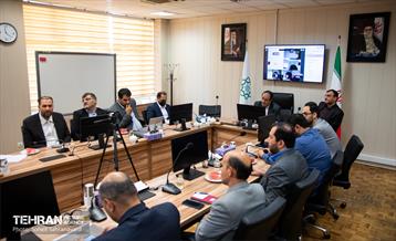 آیین رونمایی از سامانه رسیدگی فنی به صورت وضعیت پیمانکاران شهرداری تهران 19