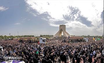 تشییع پیکر شهدای خدمت - ۴ 31