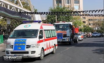 رزمایش مبارزه با اپیدمی کووید ۱۹ در منطقه ۸ 5