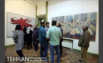 افتتاحیه نمایشگاه نقش مهر در آرت سنتر‎ 8