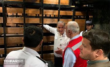 بازدید استاندار تهران از مرکز آموزش آتش‌نشانی شهرداری تهران 17